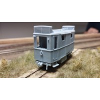 APm Dmot motorkocsi építőkészlet, festetlen (H0e - 1:87)