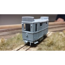 APm Dmot motorkocsi építőkészlet, festetlen (H0e - 1:87)